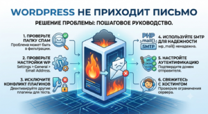 WordPress не приходит письмо: